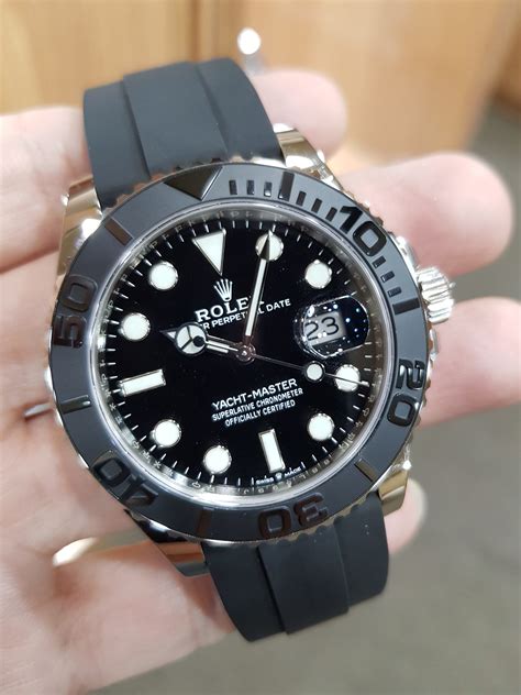 rolex yacht master negro|yacht master rolex watch price.